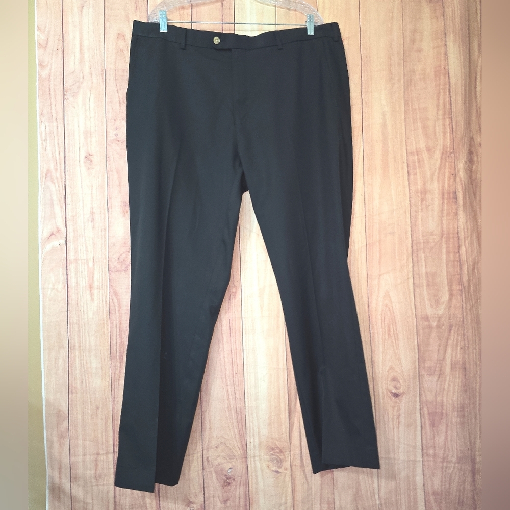 Peter Millar Crown Sport Performance Men's Black Dress Pants Straight Size 40